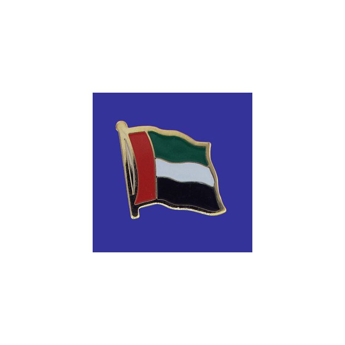 United Arab Emirates Lapel Pin (Single Waving Flag)