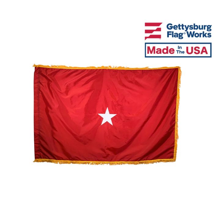 Marine Corps Brigadier General (1 Star) - USMC Officer Indoor Flag - Choose Options