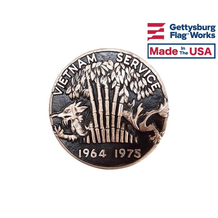 Vietnam Bamboo Grave Marker-Bronze