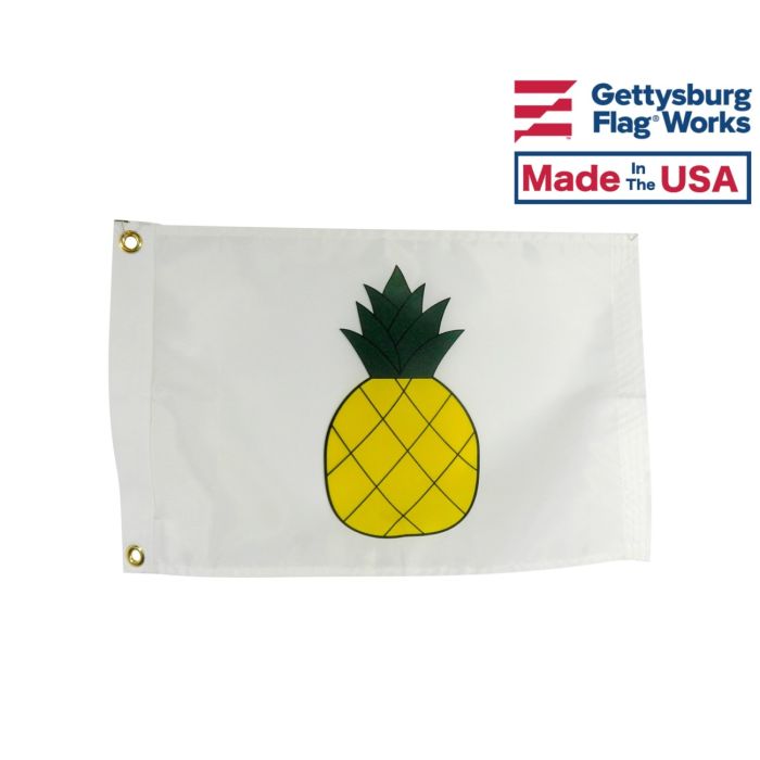 Pineapple Boat Flag