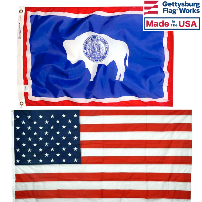 Wyoming & Battle-Tough® American Flag Combo Pack