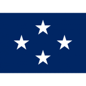 Navy Admiral (4 Star) - Naval Officer Outdoor Flags