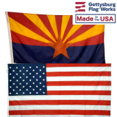 Arizona & Battle-Tough® American Flag Combo Pack