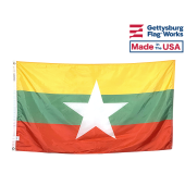 Myanmar (Burma) Flag