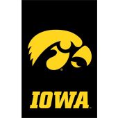 Iowa Hawkeyes Garden Flag - 12X18" -CHOOSE OPTIONS