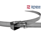 Stainless mounting strap