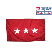 Army Lieutenant General (3 Star ) - Army Officer Outdoor Flags