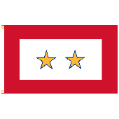 Service Star Flag (2 Gold Stars) - 3x5'