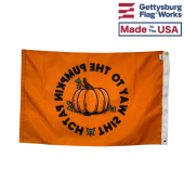 This Way To The Pumpkin Patch Flag-Choose Options