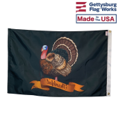 Thankful Turkey Flag-Choose Options