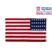 Historical American 28 Star Flag