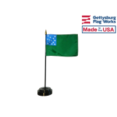 Green Mountain Boys Stick Flag - 4x6"