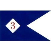 3rd Corp HQ Guidon (1864) Flag - 3x5'