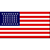 American, 44 Star Flag 