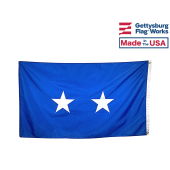 Air Force Major General (2 Star) - Air Force Officer Outdoor Flags