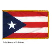 Puerto Rico Indoor Flag