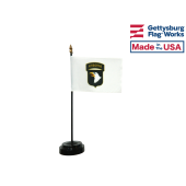 101st Airborne Stick Flag - 4x6"