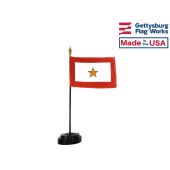 Gold Star Service Stick Flag 
