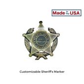 Custom Police Grave Markers - Police, State Police, Sheriff, Law Enforcement