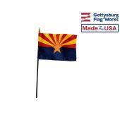 Arizona State Stick Flag - 4x6"