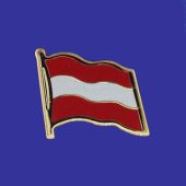 Austria  Lapel Pin (Single Waving Flag)