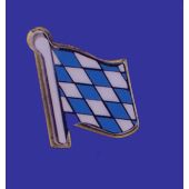 Bavaria (lozenge style) Lapel Pin (Single Waving Flag)