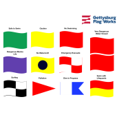Beach Warning Flags - Choose Options