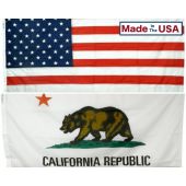 California & Battle-Tough® American Flag Combo Pack 