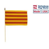 Catalonia Senyera (Spain) Stick Flag - Choose Options