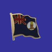 Cayman Island (blue design) Lapel Pin (Single Waving Flag)