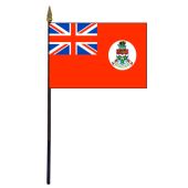 Cayman Islands Stick Flag - 4x6"