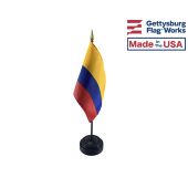 Colombia Stick Flag - 4x6"