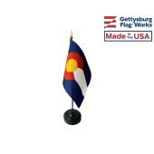 Colorado State Stick Flag - 4x6"