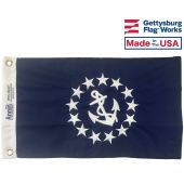 12x18" Commodore Officer Boat Flag - Yacht Club Officer Flags