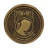 POW/MIA Bronze Grave Marker (Premium)