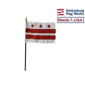 District Of Columbia (Washington D.C.) Stick Flag