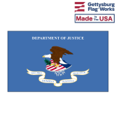 Department of Justice Flag - Outdoor DOJ Flags