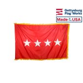 Army General (4 Star) Army Officer Indoor Flag - Choose Options