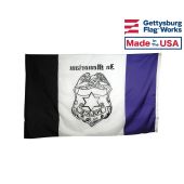 Police Mourning Flag - 3x5'