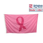 Breast Cancer Flag Flying
