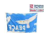 Peace Dove Flag - 3x5'