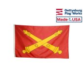 U.S Field Artillery Cannon Flag 