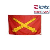 U.S Field Artillery Cannon Flag 