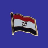 Egypt Lapel Pin (Single Waving Flag)