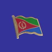 Eritrea Lapel Pin (Single Waving Flag)