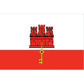 Gibraltar Stick Flag