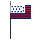 Guilford Courthouse Stick Flag - 4x6"