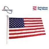 Worry-Free® American Flag Set - Heavy Duty 