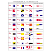 Individual Code Signal Flags & Pennants