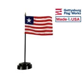Liberia Stick Flag - 4x6"